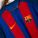 Barcelona 2016-17 Iniesta Home Kit (2XL)