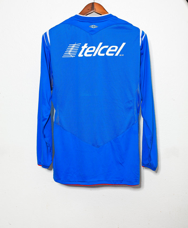 2007 - 2008 Cruz Azul Home LS ( L )