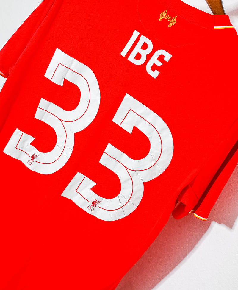 2015 - 2016 Liverpool Home #33 Ibe ( L )