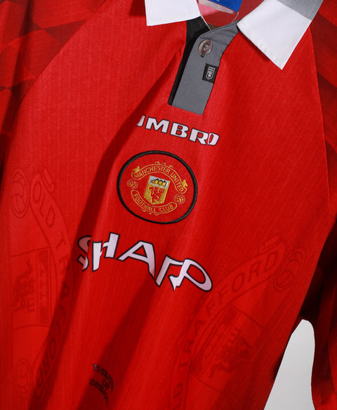 1996-97 Manchester United Cantona Home Kit (XL)