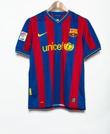 2009 FC Barcelona Home #6 Xavi ( M )