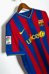 2009 FC Barcelona Home #6 Xavi ( M )