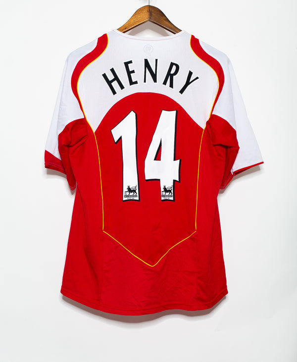 Arsenal Thierry Henry #14 Retro Jersey Home 2000/01