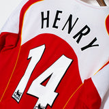 2004 Arsenal Home #14 Henry ( L )