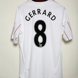 Liverpool 2010-11 Gerrard Away Kit (L)