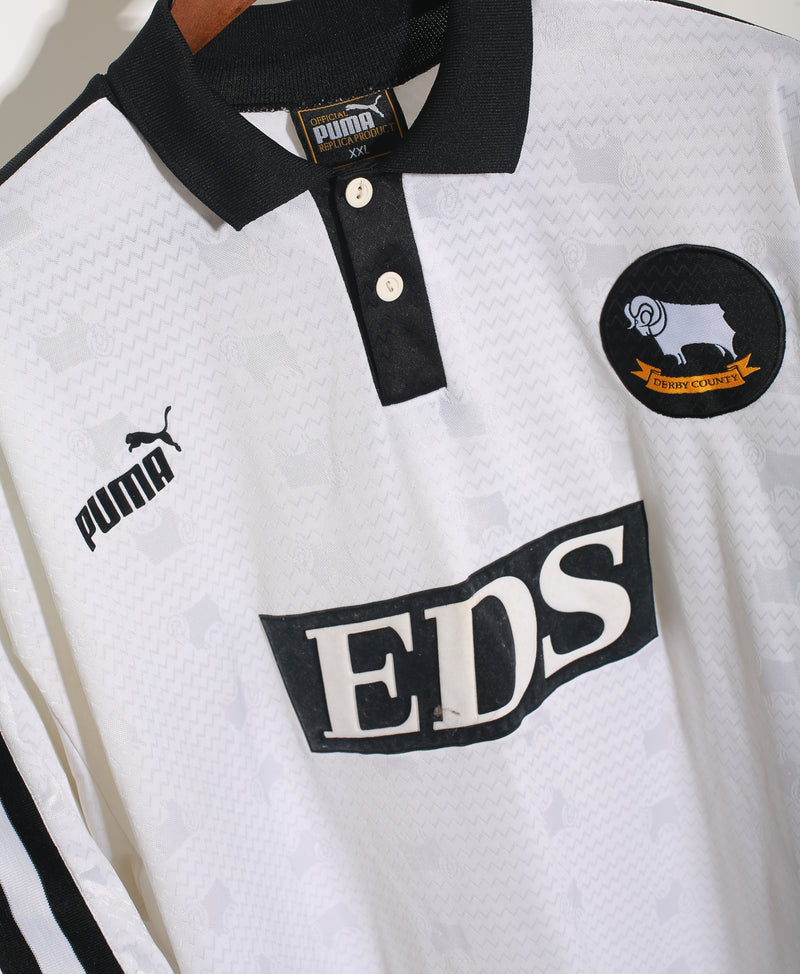 Derby County 1998-99 Wanchope Home Kit (2XL)