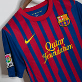 Barcelona 2011-12 Iniesta Home Kit (S)