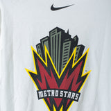 New York Metrostars Vintage Nike T-Shirt ( L )