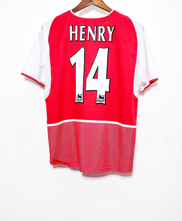 Arsenal 2002-03 Henry Home Kit (S)