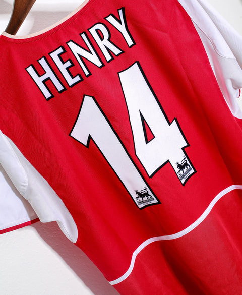 Arsenal 2002-03 Henry Home Kit (S)