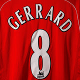 Liverpool 2006-07 Gerrard Home Kit (L)