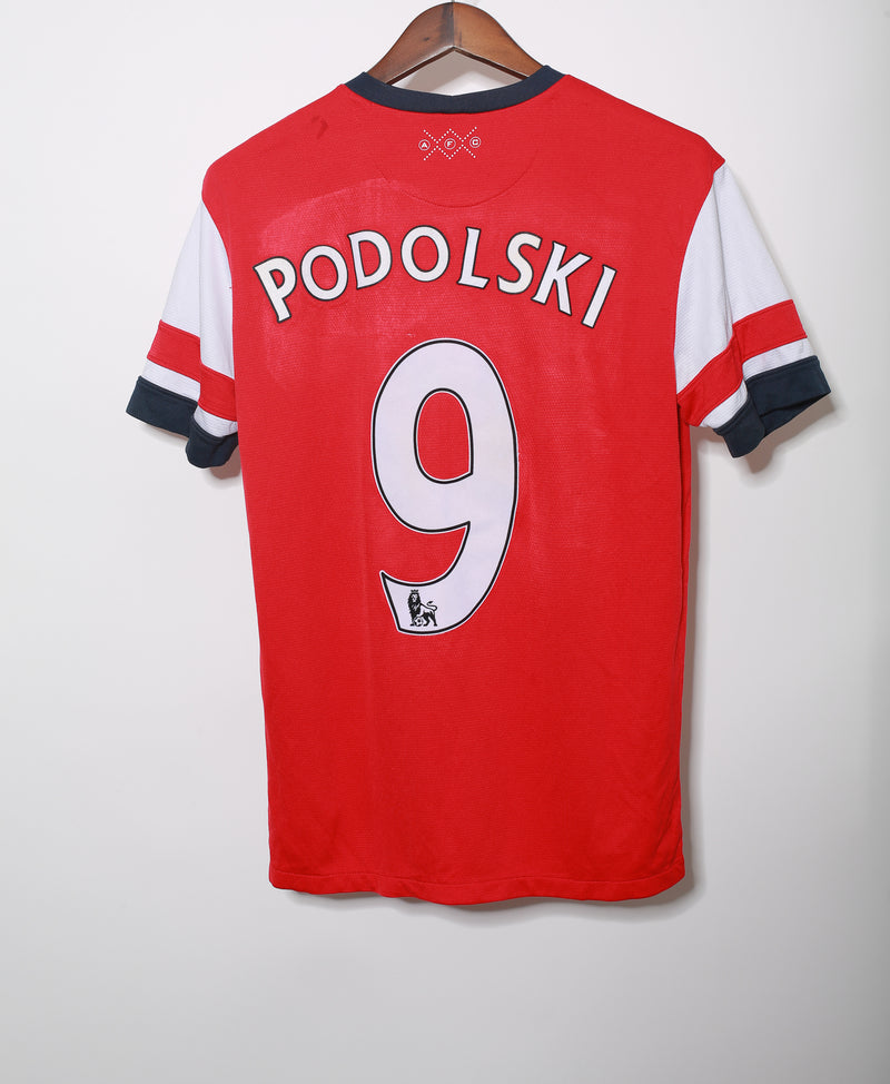 Arsenal 2013-14 Podolski Home Kit (M)