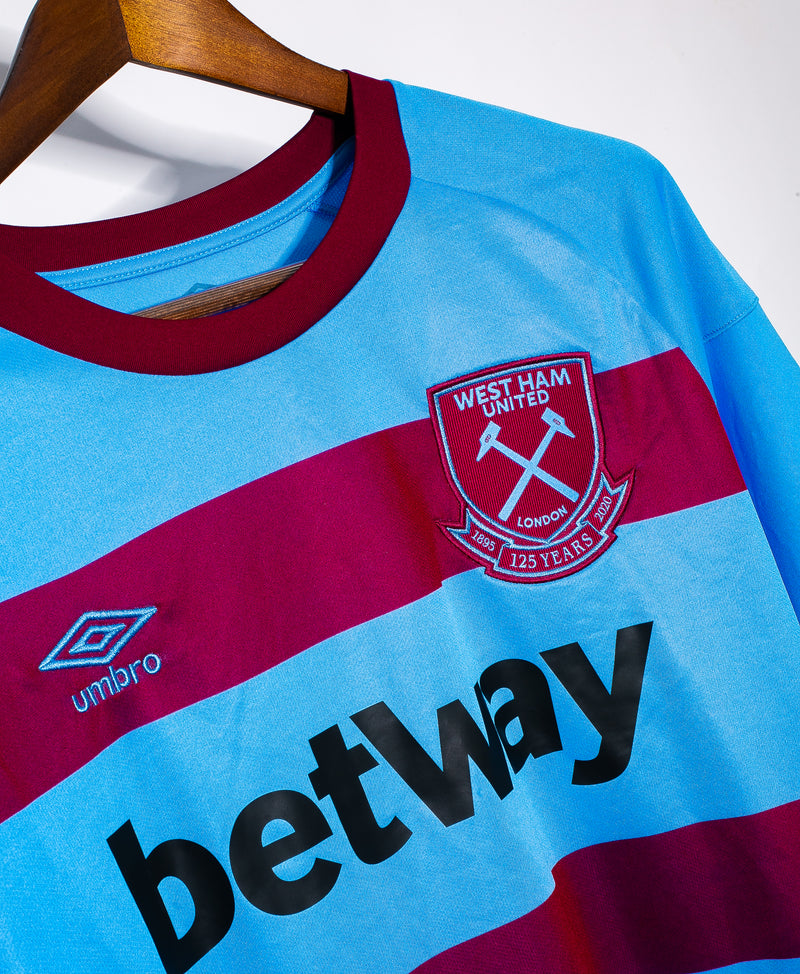 West Ham 2020-21 Lingard Away Kit BNWT (XL)