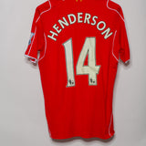 Liverpool 2014-15 Henderson Home Kit (L)
