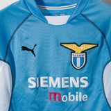 Lazio 2001-02 Crespo Home Kit (YL)