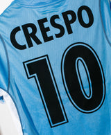 Lazio 2001-02 Crespo Home Kit (YL)