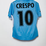 Lazio 2001-02 Crespo Home Kit (YL)