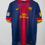 Barcelona 2012-13 Messi Home Kit (XL)