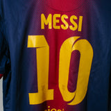 Barcelona 2012-13 Messi Home Kit (XL)