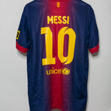 Barcelona 2012-13 Messi Home Kit (XL)