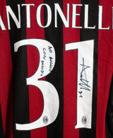 AC Milan 2015-16 Antonellie Signed Home Kit (L)