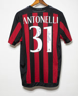 AC Milan 2015-16 Antonellie Signed Home Kit (L)
