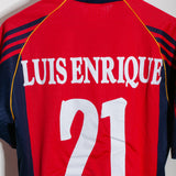Spain 1996 Luis Enrique #21 Home Kit (M)