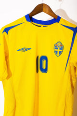 2006 Sweden Ibrahimovic Home Kit (M)