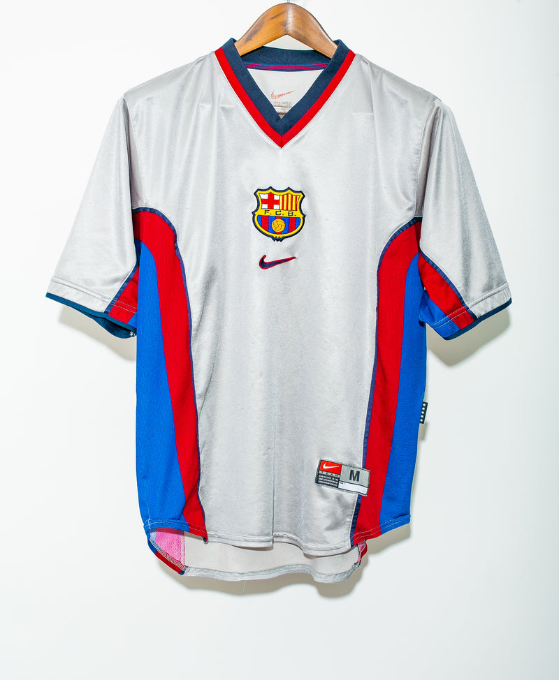 Barcelona 1998 Rivaldo Away Kit ( M )