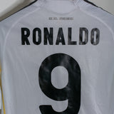 Real Madrid 2009-10 Ronaldo #9 Home Kit (M)