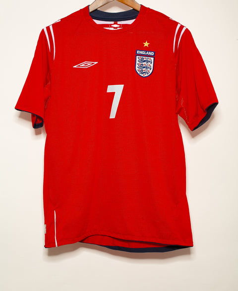 England 2004 Beckham Away Kit (M)