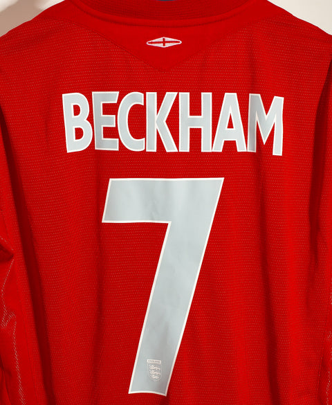 England 2004 Beckham Away Kit (M)