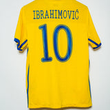 Sweden 2010 Ibrahimovic Home Kit (L)