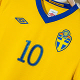 Sweden 2010 Ibrahimovic Home Kit (L)