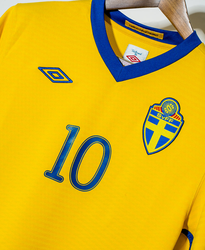 Sweden 2010 Ibrahimovic Home Kit (L)