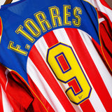 Atletico Madrid 2004-05 Torres Home Kit Auction (XL)