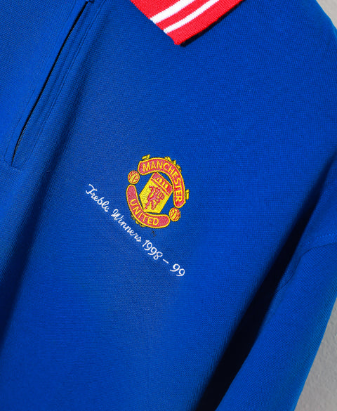 1999 Manchester United Treble Polo Shirt (L)