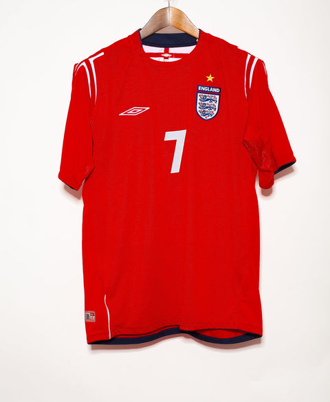 England 2004 Beckham Away Kit (L)