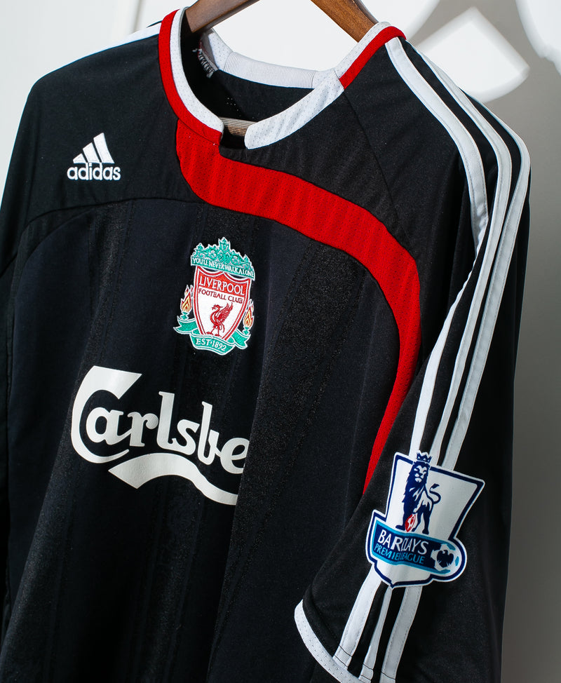 Liverpool 2007-08 Kuyt Third Kit (2XL)