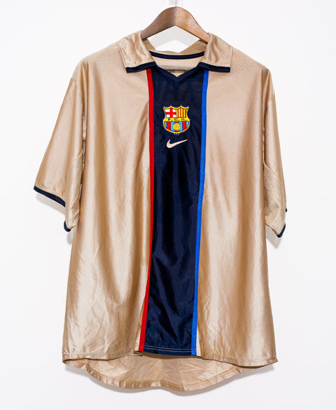 2001 FC Barcelona Away Xavi #6 ( 2XL )