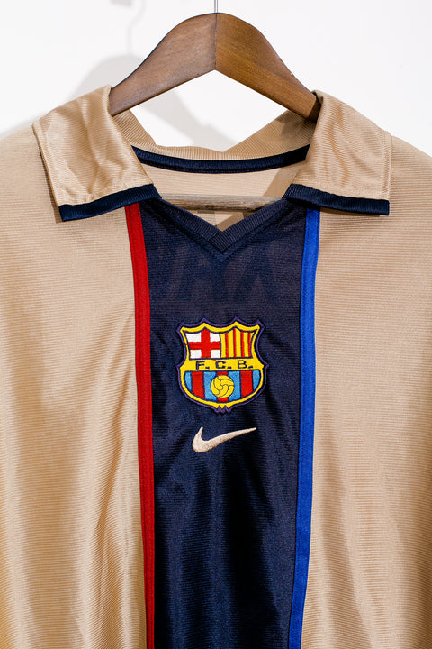 2001 FC Barcelona Away Xavi #6 ( 2XL )