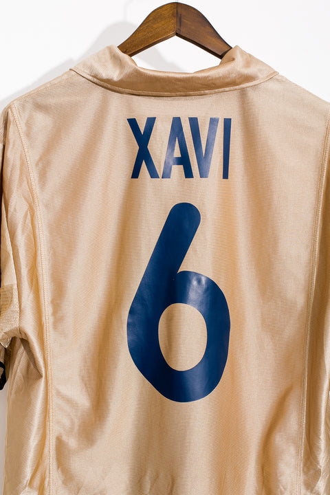 2001 FC Barcelona Away Xavi #6 ( 2XL )