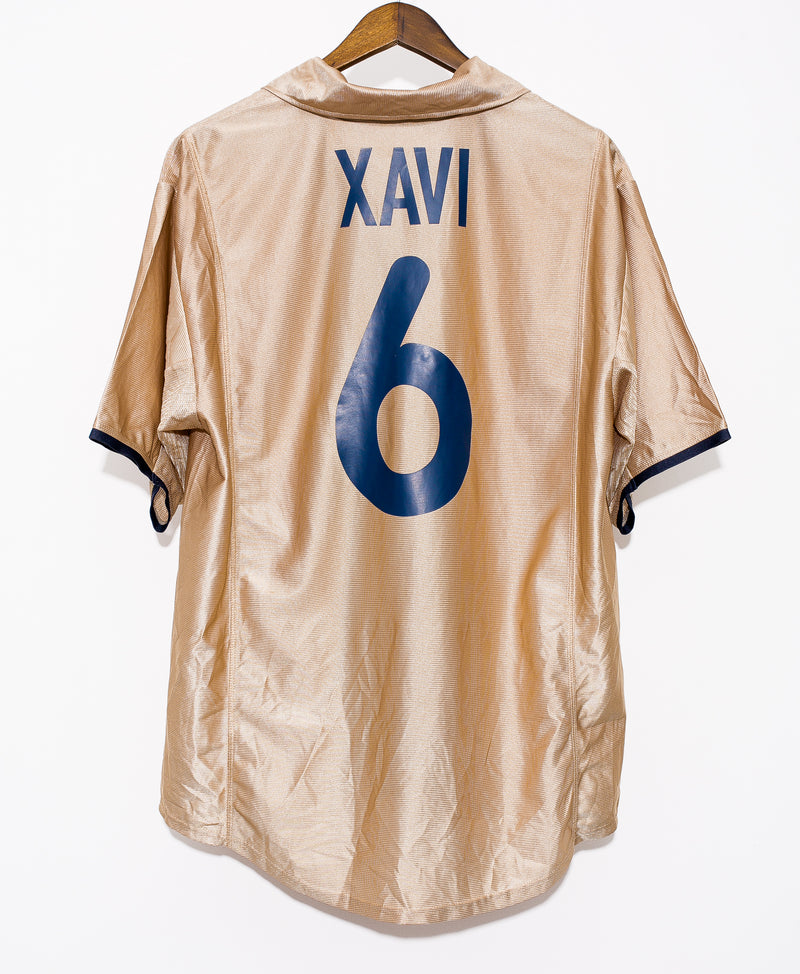2001 FC Barcelona Away Xavi #6 ( 2XL )