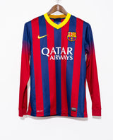 Barcelona 2013 Messi Long Sleeve Home Kit (S)