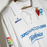 Real Zaragoza 2007-08 Aimar Home Kit (XL)