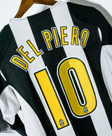 Juventus 2004-05 Del Piero Home Kit (L)