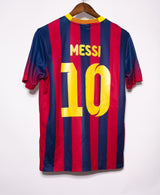 Barcelona 2013-14 Messi Home Kit Basic version (M)