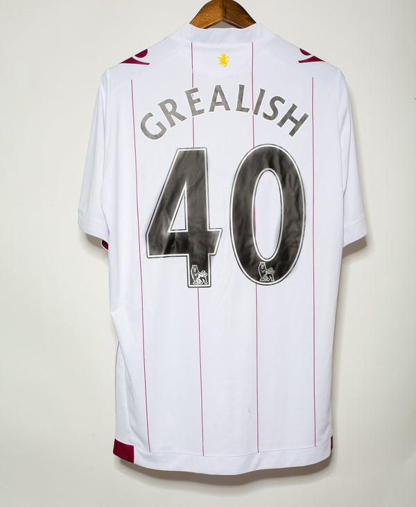 Aston Villa 2014-15 Grealish Away Kit (L)