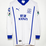 Everton 2002-03 Rooney Long Sleeve Away Kit (S)