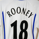 Everton 2002-03 Rooney Long Sleeve Away Kit (S)